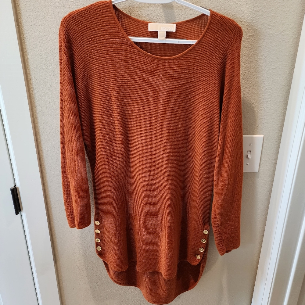 Michael Kors Long sleeve tunic sweater